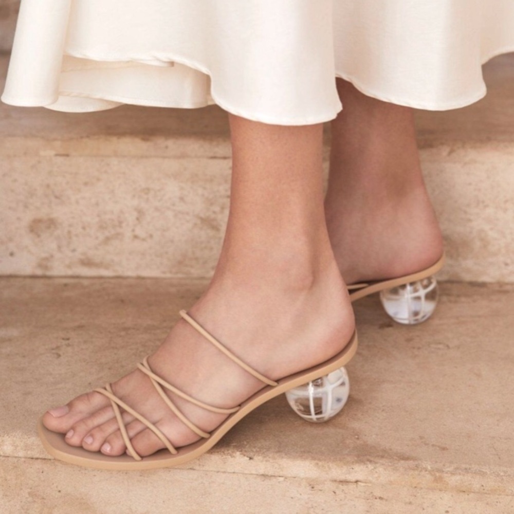 CULT GAIA 60MM CASSIE LEATHER SANDALS